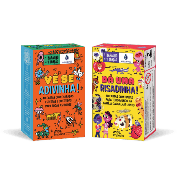 Baralhos Vê Se Adivinha! e Dá Uma Risadinha! – Fortlev