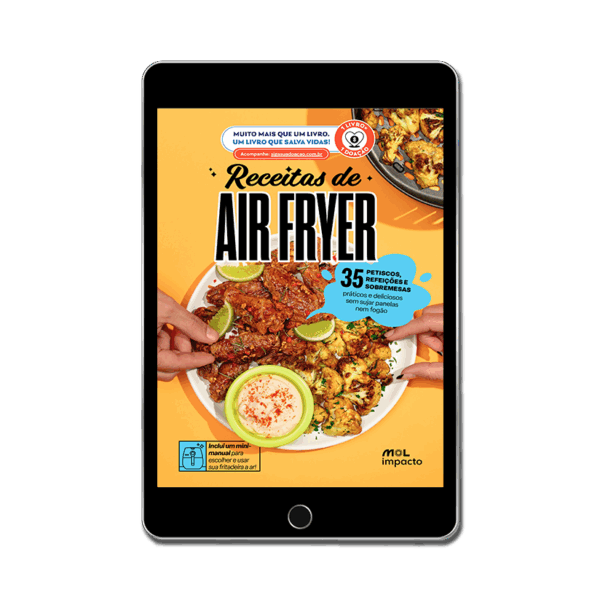 E-book Receitas De Air Fryer