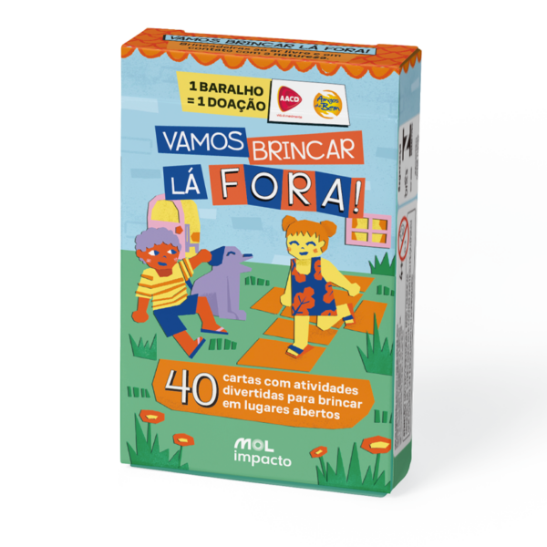 Vamos Brincar Lá Fora!